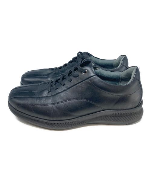 asics（アシックス）asics (アシックス) ローカットスニーカー ブラック サイズ:25.5cmの古着・服飾アイテム