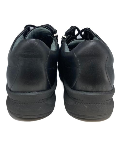 asics（アシックス）asics (アシックス) ローカットスニーカー ブラック サイズ:25.5cmの古着・服飾アイテム