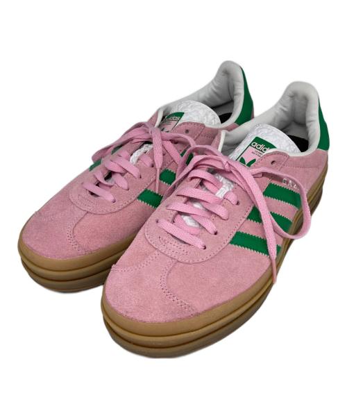 adidas（アディダス）adidas (アディダス) ガゼルボールド ピンク×グリーン サイズ:25の古着・服飾アイテム