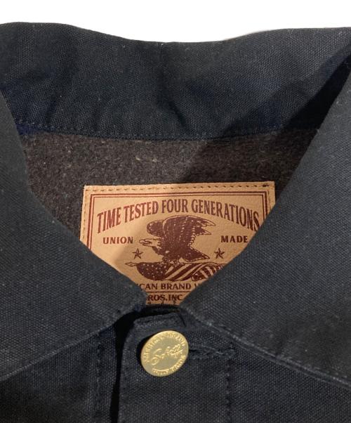 Schott（ショット）Schott (ショット) DUCK BLANKET JACKET ブラック サイズ:Lの古着・服飾アイテム