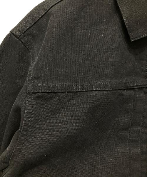 Schott（ショット）Schott (ショット) DUCK BLANKET JACKET ブラック サイズ:Lの古着・服飾アイテム