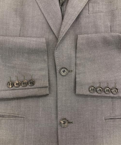 COMME des GARCONS HOMME DEUX（コムデギャルソン オム ドゥ）COMME des GARCONS HOMME DEUX (コムデギャルソン オム ドゥ) ウールモヘヤテーラードジャケット グレー サイズ:Mの古着・服飾アイテム