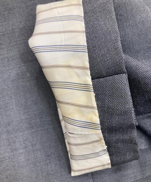 COMME des GARCONS HOMME DEUX（コムデギャルソン オム ドゥ）COMME des GARCONS HOMME DEUX (コムデギャルソン オム ドゥ) ウールモヘヤテーラードジャケット グレー サイズ:Mの古着・服飾アイテム