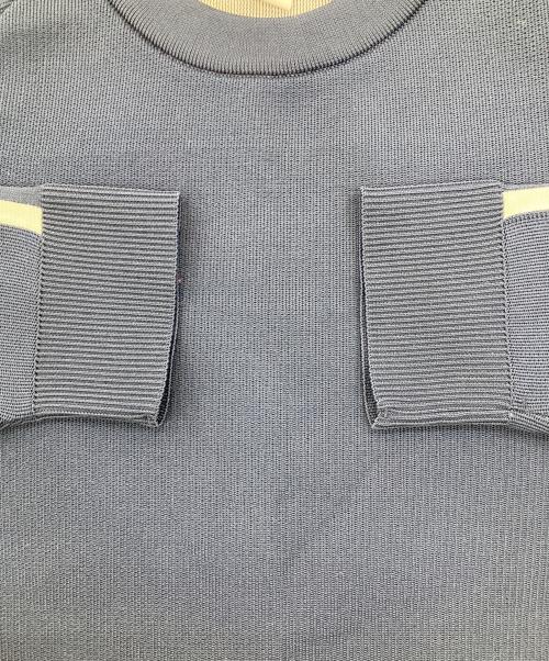 adidas Originals（アディダスオリジナル）adidas originals (アディダスオリジナル) KNIT CREW スウェット ネイビー サイズ:XLの古着・服飾アイテム