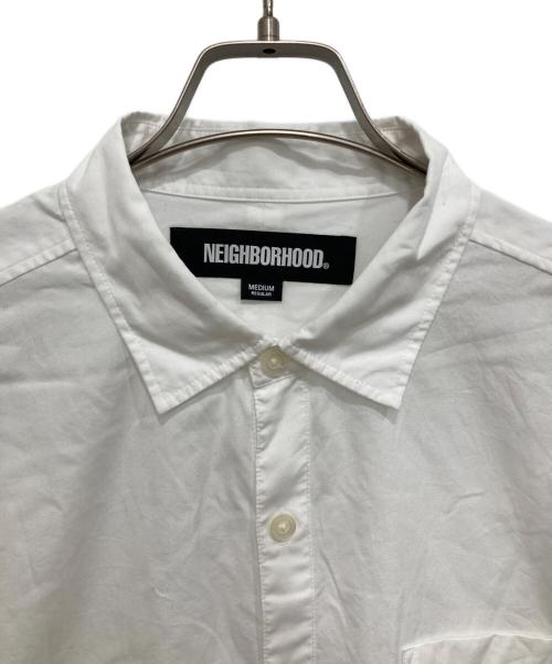 NEIGHBORHOOD（ネイバーフッド）NEIGHBORHOOD (ネイバーフッド) TRAD SHIRT SS ホワイト サイズ:Mの古着・服飾アイテム