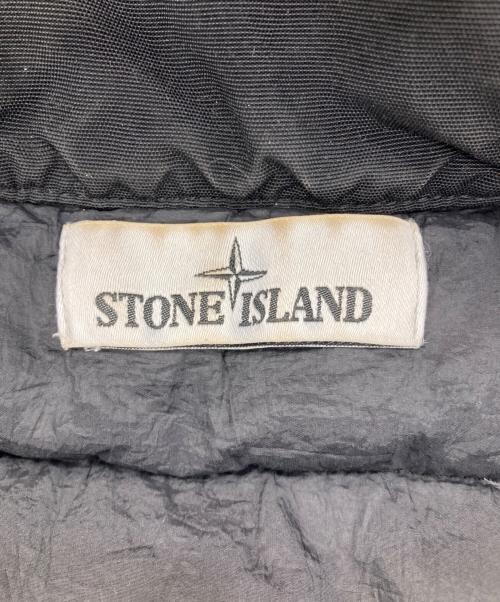 STONE ISLAND（ストーンアイランド）STONE ISLAND (ストーンアイランド) Garment Dyed Crinkle Reps NY Down ブラック サイズ:Lの古着・服飾アイテム