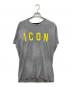 DSQUARED2（ディースクエアード）の古着「Compre T-shirt」｜グレー