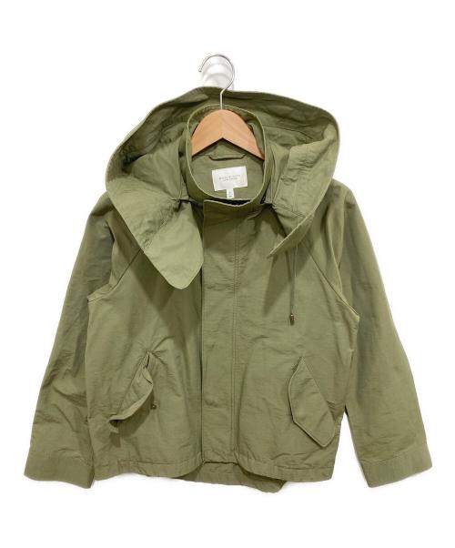 BEAUTY&YOUTH（ビューティーアンドユース）BEAUTY&YOUTH (ビューティーアンドユース) グログランフードマウンテンパーカー カーキ サイズ:Sの古着・服飾アイテム