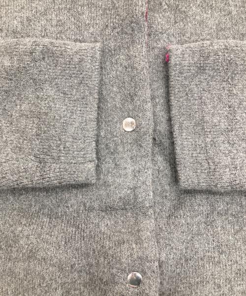 SIMPLICITE（シンプリシテ）simplicite (シンプリシテ) 2層スムース編みニットブルゾン グレー サイズ:不明の古着・服飾アイテム