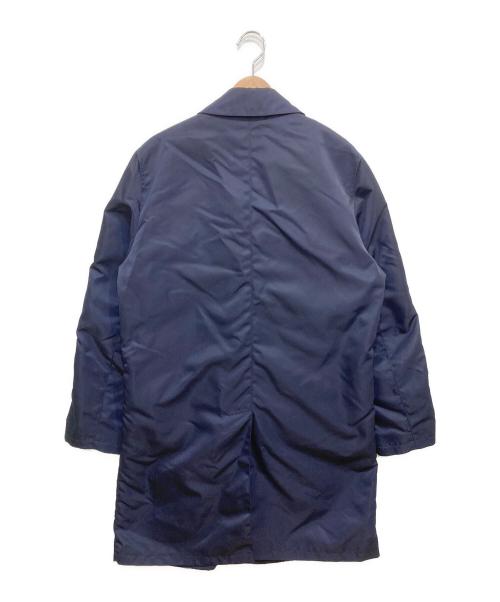 MITSUMINE（ミツミネ）MITSUMINE (ミツミネ) LIMONTAはっ水ステンカラーコート ネイビー サイズ:Lの古着・服飾アイテム