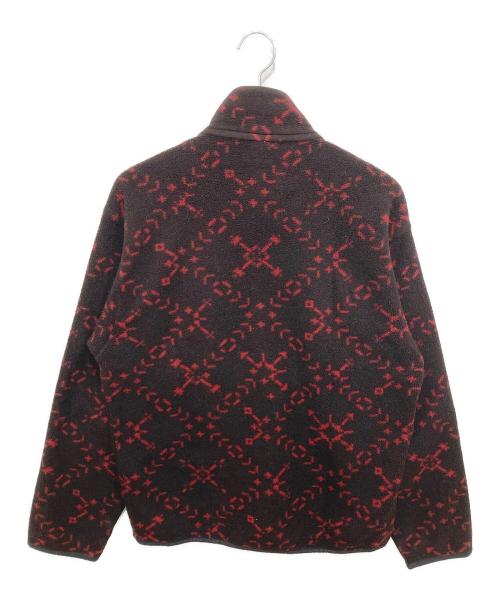 Patagonia（パタゴニア）Patagonia (パタゴニア) 90'sシンチラスナップTシャツ ブラック×レッド サイズ:Sの古着・服飾アイテム