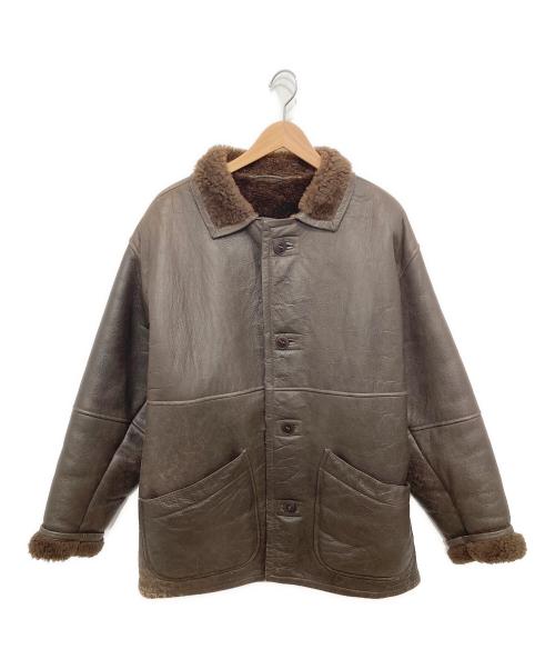 HARDWEAR CLOTHING COMPANY（ハードウェアクロージングカンパニー）HARDWEAR CLOTHING COMPANY (ハードウェアクロージングカンパニー) ムートンジャケット ブラウン サイズ:38の古着・服飾アイテム