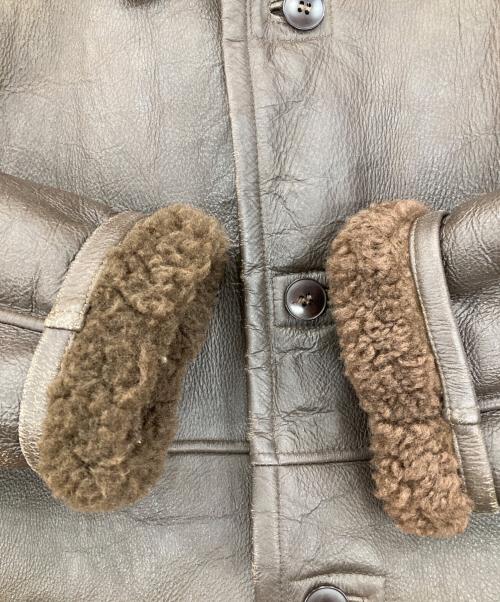 HARDWEAR CLOTHING COMPANY（ハードウェアクロージングカンパニー）HARDWEAR CLOTHING COMPANY (ハードウェアクロージングカンパニー) ムートンジャケット ブラウン サイズ:38の古着・服飾アイテム