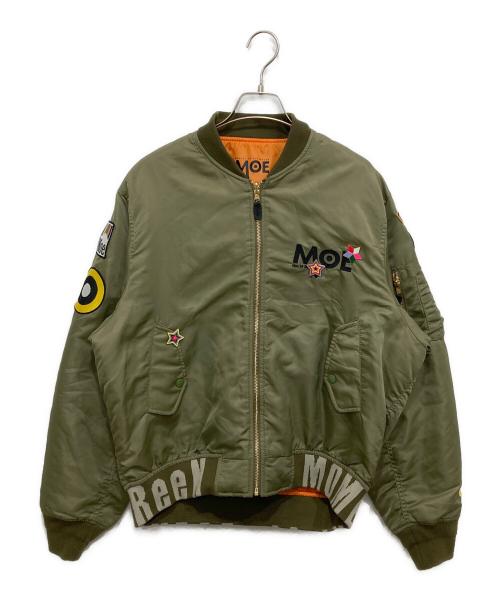 GENERATIONS MOE（ジェネレーションズ モエ）GENERATIONS MOE (ジェネレーションズ モエ) THE TRIP MA-1 カーキ サイズ:Mの古着・服飾アイテム