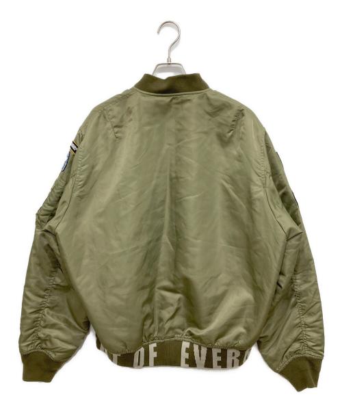 GENERATIONS MOE（ジェネレーションズ モエ）GENERATIONS MOE (ジェネレーションズ モエ) THE TRIP MA-1 カーキ サイズ:Mの古着・服飾アイテム