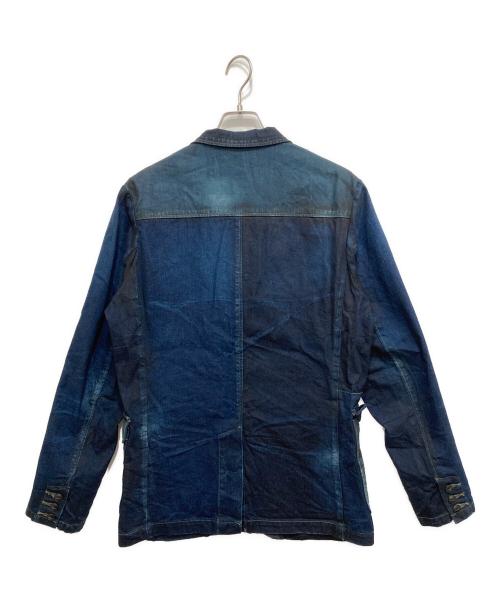 ETERNAL（エターナル）ETERNAL (エターナル) クレイジーテーラードジャケット インディゴ サイズ:Lの古着・服飾アイテム