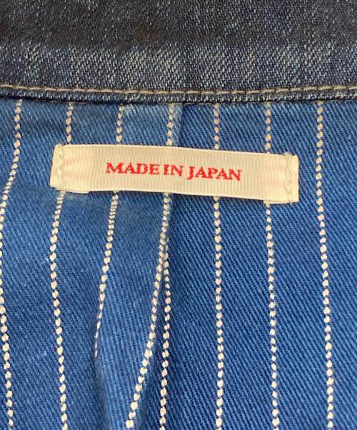 ETERNAL（エターナル）ETERNAL (エターナル) クレイジーテーラードジャケット インディゴ サイズ:Lの古着・服飾アイテム