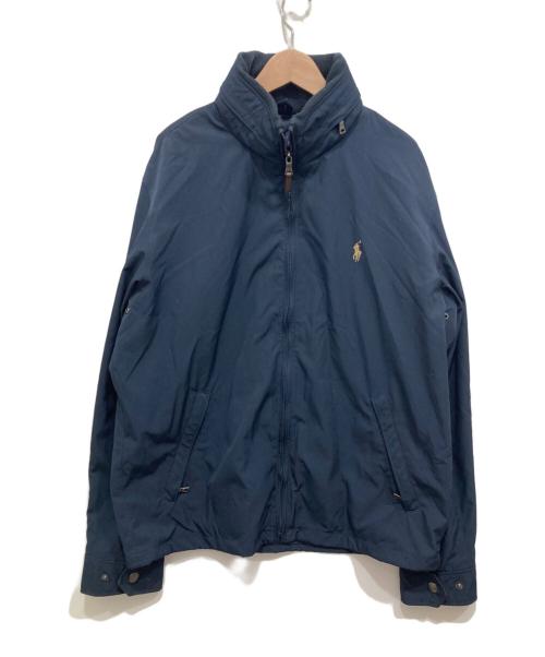 POLO RALPH LAUREN（ポロ・ラルフローレン）POLO RALPH LAUREN (ポロ・ラルフローレン) ジップアップジャケット ネイビー サイズ:Mの古着・服飾アイテム