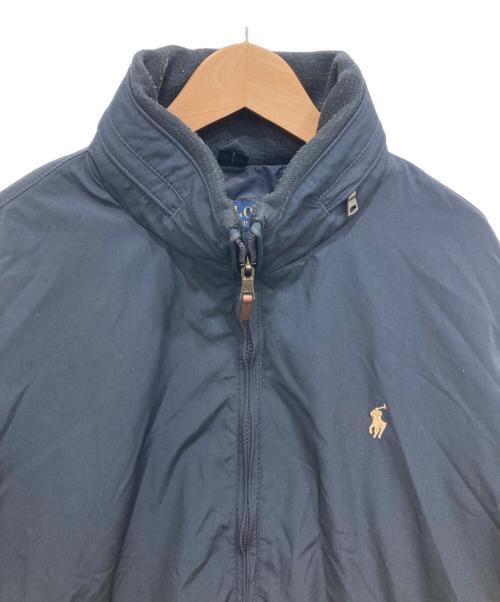 POLO RALPH LAUREN（ポロ・ラルフローレン）POLO RALPH LAUREN (ポロ・ラルフローレン) ジップアップジャケット ネイビー サイズ:Mの古着・服飾アイテム