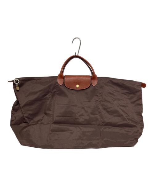 LONGCHAMP（ロンシャン）LONGCHAMP (ロンシャン) ルプリアージュトートバッグ ブラウンの古着・服飾アイテム