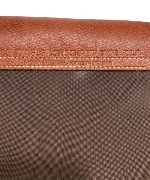 LONGCHAMP（ロンシャン）LONGCHAMP (ロンシャン) ルプリアージュトートバッグ ブラウンの古着・服飾アイテム