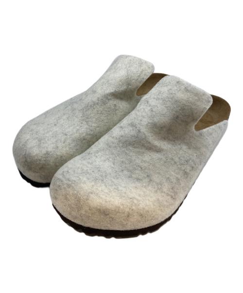 BIRKENSTOCK（ビルケンシュトック）BIRKENSTOCK (ビルケンシュトック) ダボス スリッパ ホワイト サイズ:27の古着・服飾アイテム