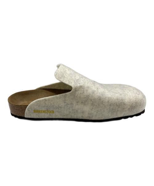 BIRKENSTOCK（ビルケンシュトック）BIRKENSTOCK (ビルケンシュトック) ダボス スリッパ ホワイト サイズ:27の古着・服飾アイテム