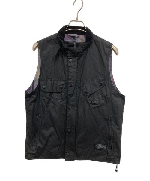 Barbour（バブアー）Barbour (バブアー) ANTIQUE INTERNATIONAL GILET ブラック サイズ:Sの古着・服飾アイテム