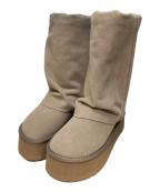 Rockfish Weatherwearロックフィッシュウェザーウェア）の古着「MAXI FOLDED BOOTS」｜ベージュ