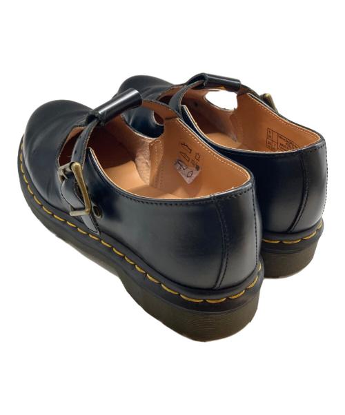 Dr.Martens（ドクターマーチン）Dr.Martens (ドクターマーチン) POLLEY Tバーシューズ ブラック サイズ:EU38の古着・服飾アイテム