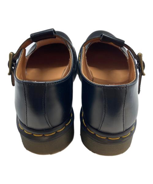 Dr.Martens（ドクターマーチン）Dr.Martens (ドクターマーチン) POLLEY Tバーシューズ ブラック サイズ:EU38の古着・服飾アイテム