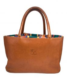 IL BISONTE（イル ビゾンテ）の古着「レザートートバッグ」