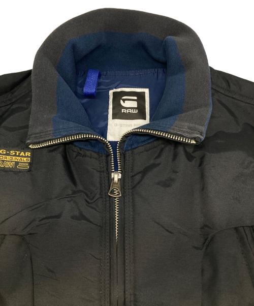 G-STAR RAW（ジースターロゥ）G-STAR RAW (ジースターロゥ) ナイロンジャケット ブラック サイズ:Lの古着・服飾アイテム