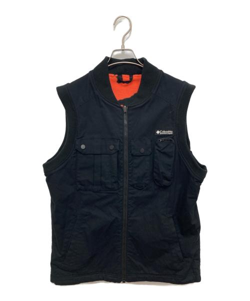 Columbia（コロンビア）Columbia (コロンビア) リバーシブルベスト ブラック サイズ:Mの古着・服飾アイテム