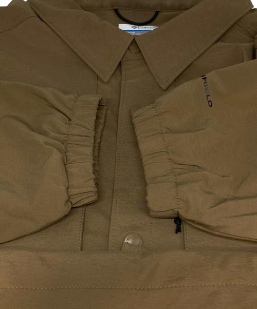 Columbia（コロンビア）Columbia (コロンビア) Heritage Ridge Shirt Jacket ベージュ サイズ:Lの古着・服飾アイテム