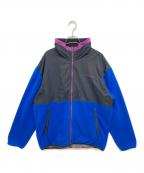 Columbiaコロンビア）の古着「フリースジャケット」｜ブラック×ブルー