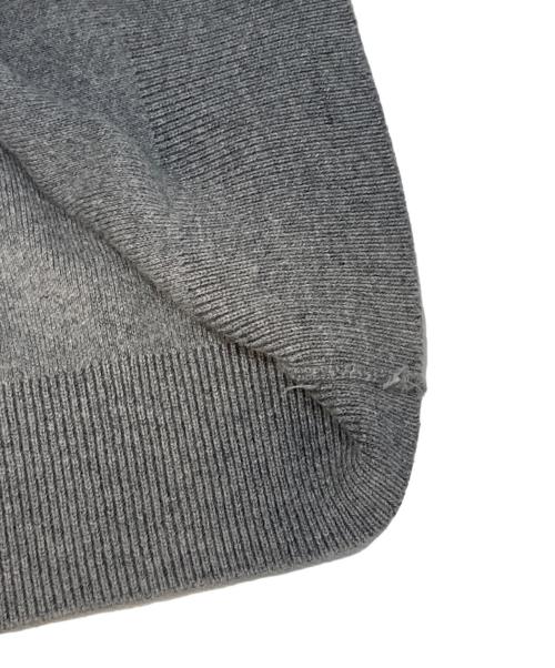 CABAN（キャバン）CABAN (キャバン) コットンカシミヤ クルーネックカーディガン グレー サイズ:XSの古着・服飾アイテム