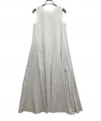 laube blancローブブラン）の古着「ペイズリー柄ワンピース」｜ホワイト