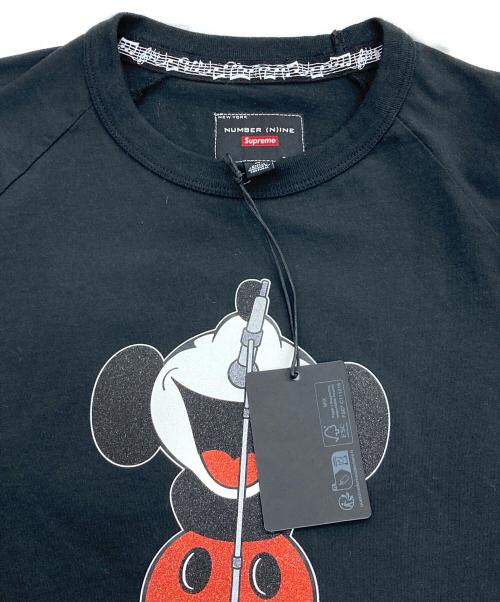 SUPREME（シュプリーム）SUPREME (シュプリーム) NUMBER (N)INE (ナンバーナイン) Raglan L/S Top ブラック サイズ:Mの古着・服飾アイテム
