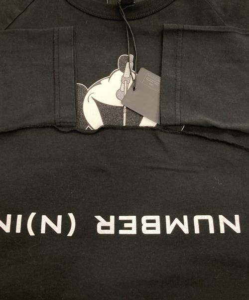 SUPREME（シュプリーム）SUPREME (シュプリーム) NUMBER (N)INE (ナンバーナイン) Raglan L/S Top ブラック サイズ:Mの古着・服飾アイテム