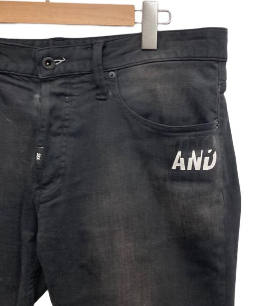 WIND AND SEA（ウィンダンシー）WIND AND SEA (ウィンダンシー) Denham (デンハム) RAZOL SLIM FIT デニムパンツ ブラック サイズ:W36の古着・服飾アイテム