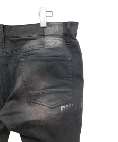 WIND AND SEA（ウィンダンシー）WIND AND SEA (ウィンダンシー) Denham (デンハム) RAZOL SLIM FIT デニムパンツ ブラック サイズ:W36の古着・服飾アイテム