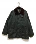 Barbourバブアー）の古着「BEDALEワックスコットンブルゾン」｜オリーブ