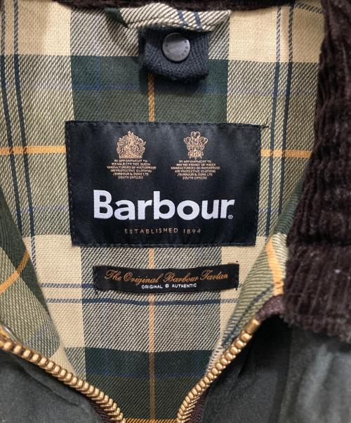 Barbour（バブアー）Barbour (バブアー) BORDER WAX JACKET オリーブ サイズ:36相当の古着・服飾アイテム