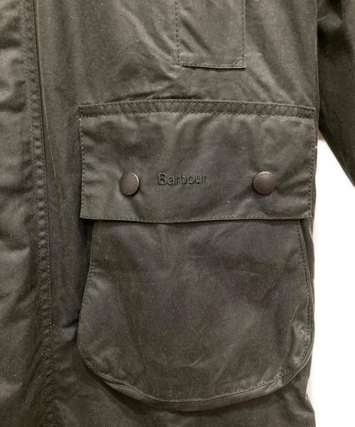 Barbour（バブアー）Barbour (バブアー) BORDER WAX JACKET オリーブ サイズ:36相当の古着・服飾アイテム