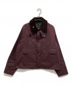 Barbourバブアー）の古着「SPEY WAX JACKET」｜ワインレッド