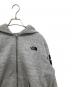 THE NORTH FACE (ザ ノース フェイス) Square Logo FullZip グレー サイズ:M：7000円