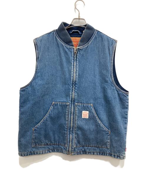 LEVI'S（リーバイス）LEVI'S (リーバイス) SANSOME VEST ブルー サイズ:Lの古着・服飾アイテム