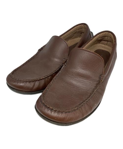 REGAL（リーガル）REGAL (リーガル) レザースリッポン ブラウン サイズ:25の古着・服飾アイテム