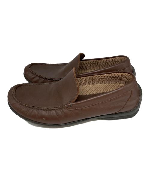 REGAL（リーガル）REGAL (リーガル) レザースリッポン ブラウン サイズ:25の古着・服飾アイテム